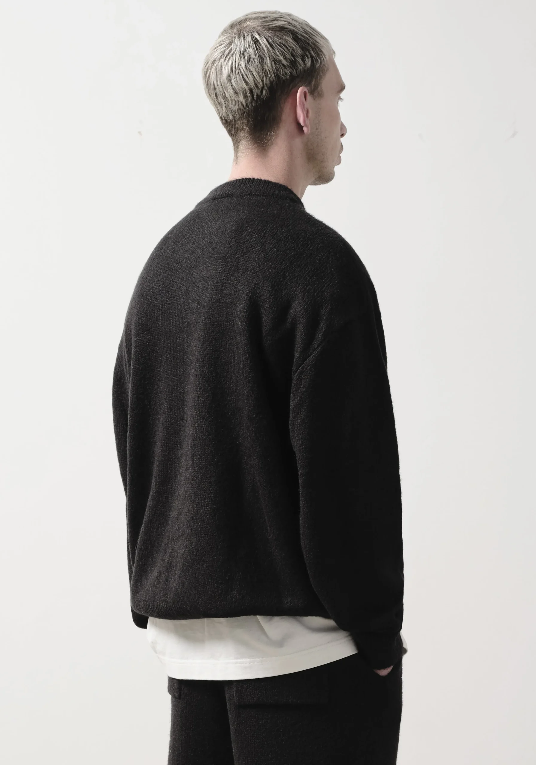 MKI MOHAIR BLEND KNIT CREWNECK