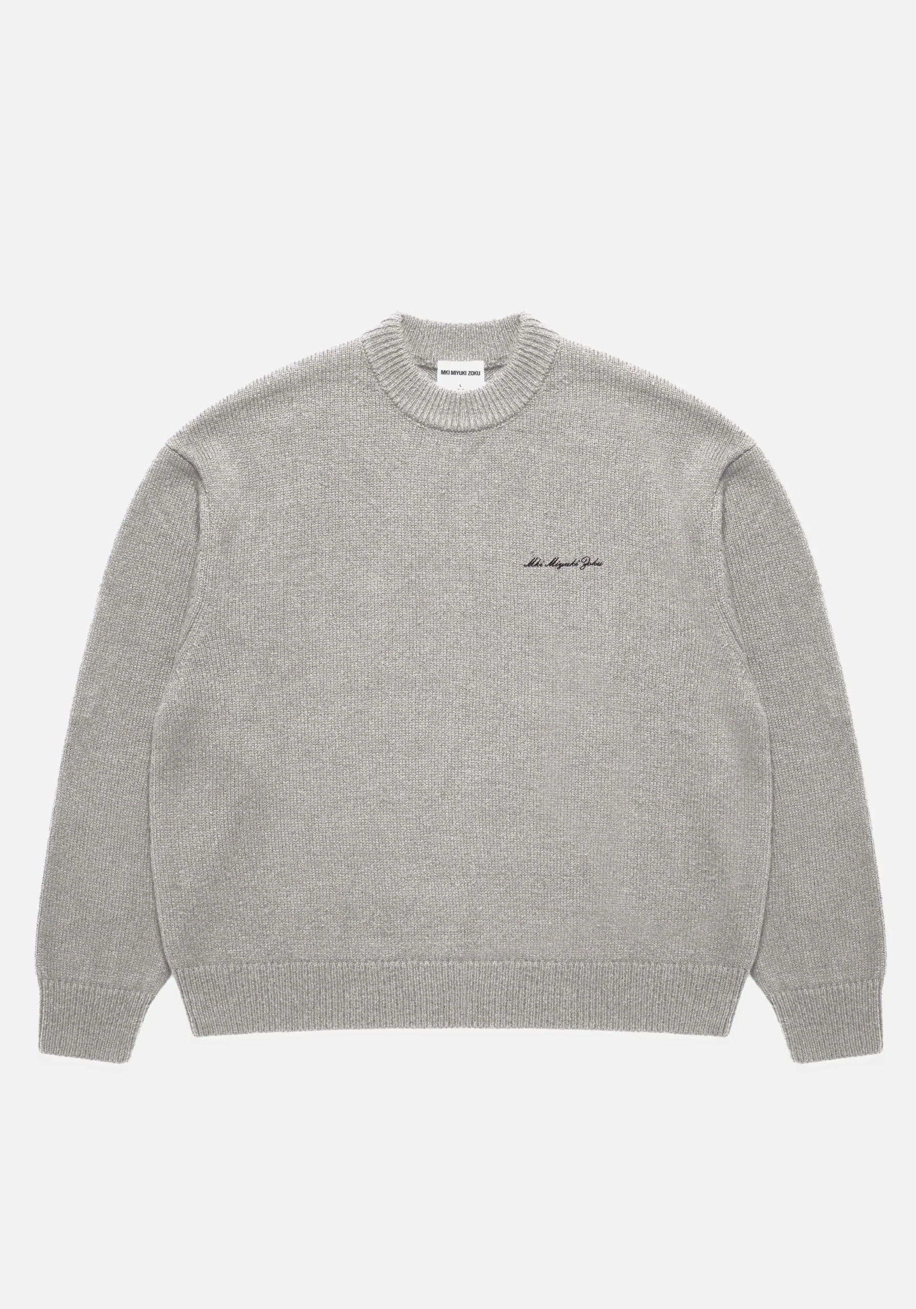 MKI MOHAIR BLEND KNIT CREWNECK