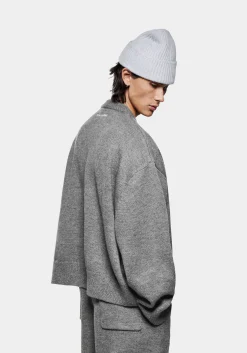 MKI MOHAIR BLEND KNIT CREWNECK
