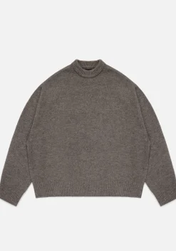 MKI MOHAIR BLEND KNIT CREWNECK
