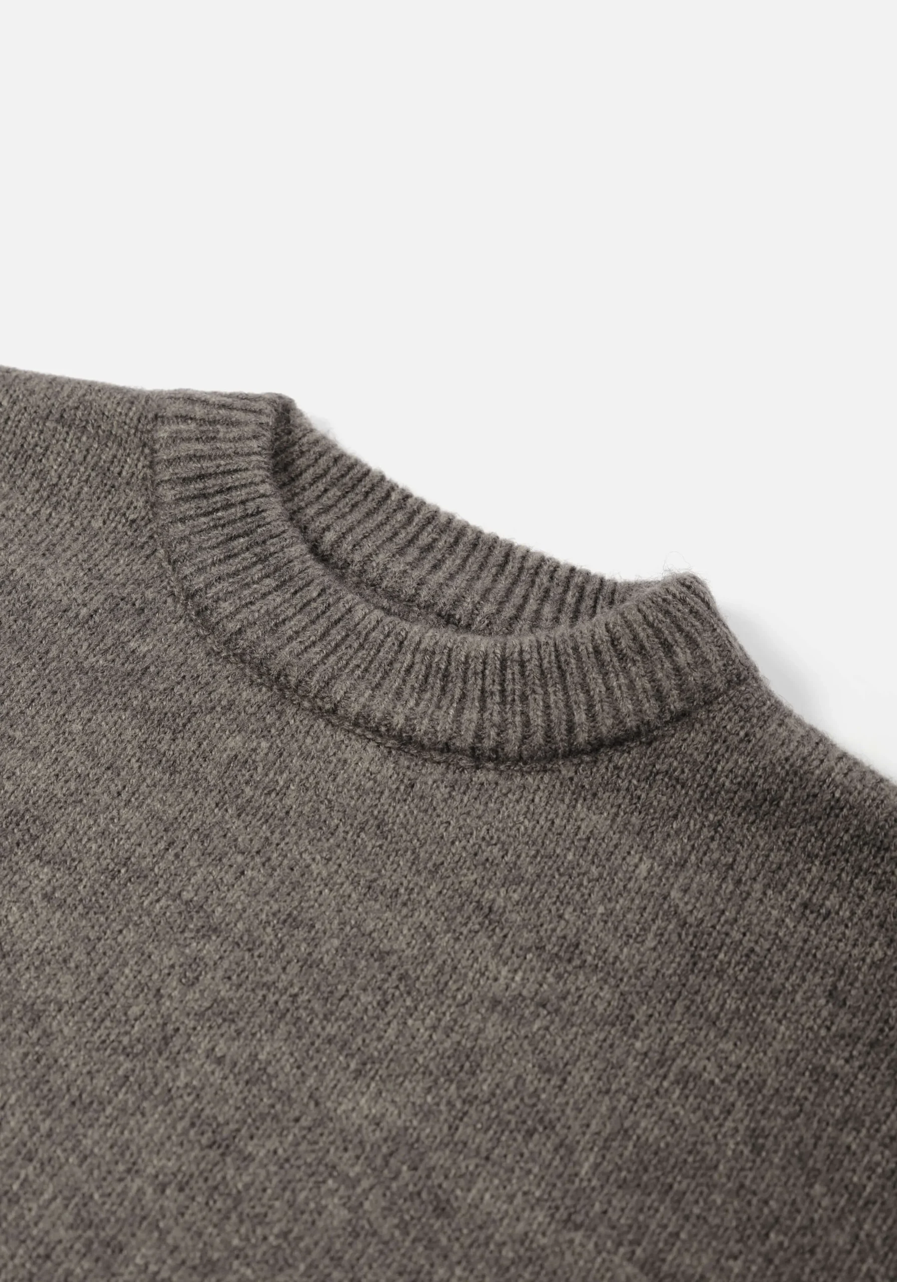 MKI MOHAIR BLEND KNIT CREWNECK
