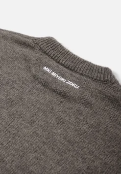 MKI MOHAIR BLEND KNIT CREWNECK