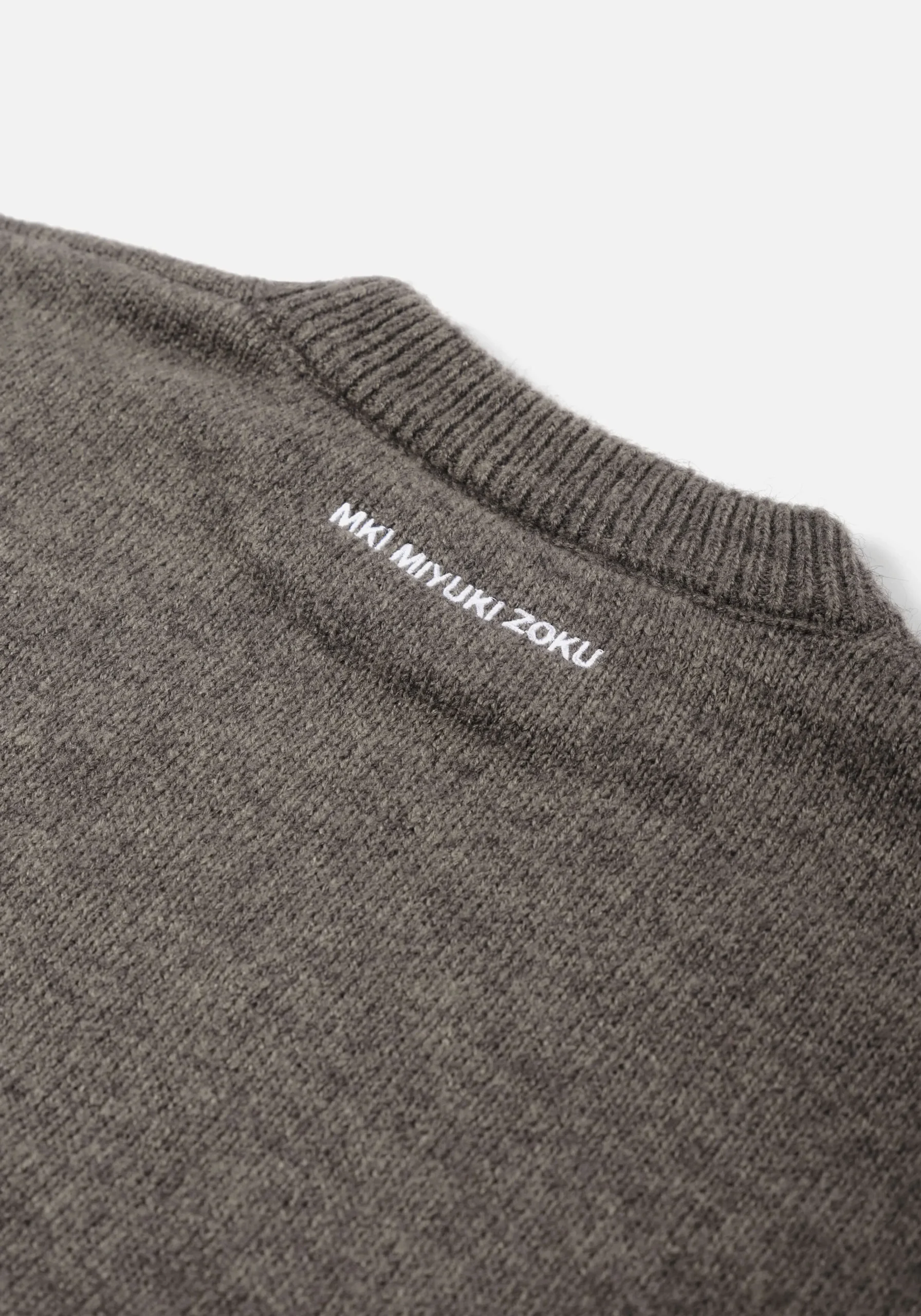 MKI MOHAIR BLEND KNIT CREWNECK