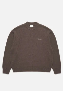 MKI MOHAIR BLEND KNIT CREWNECK