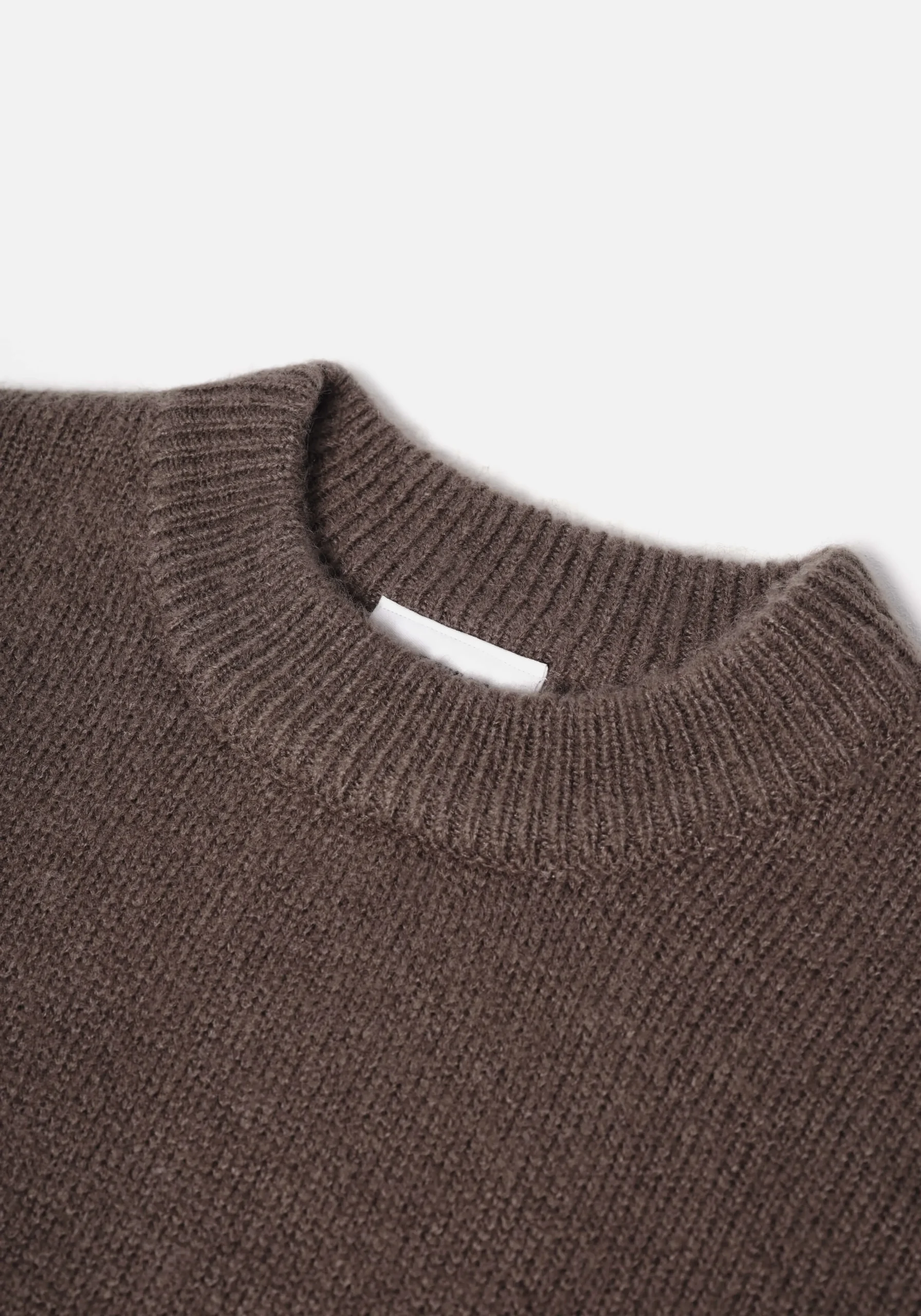 MKI MOHAIR BLEND KNIT CREWNECK