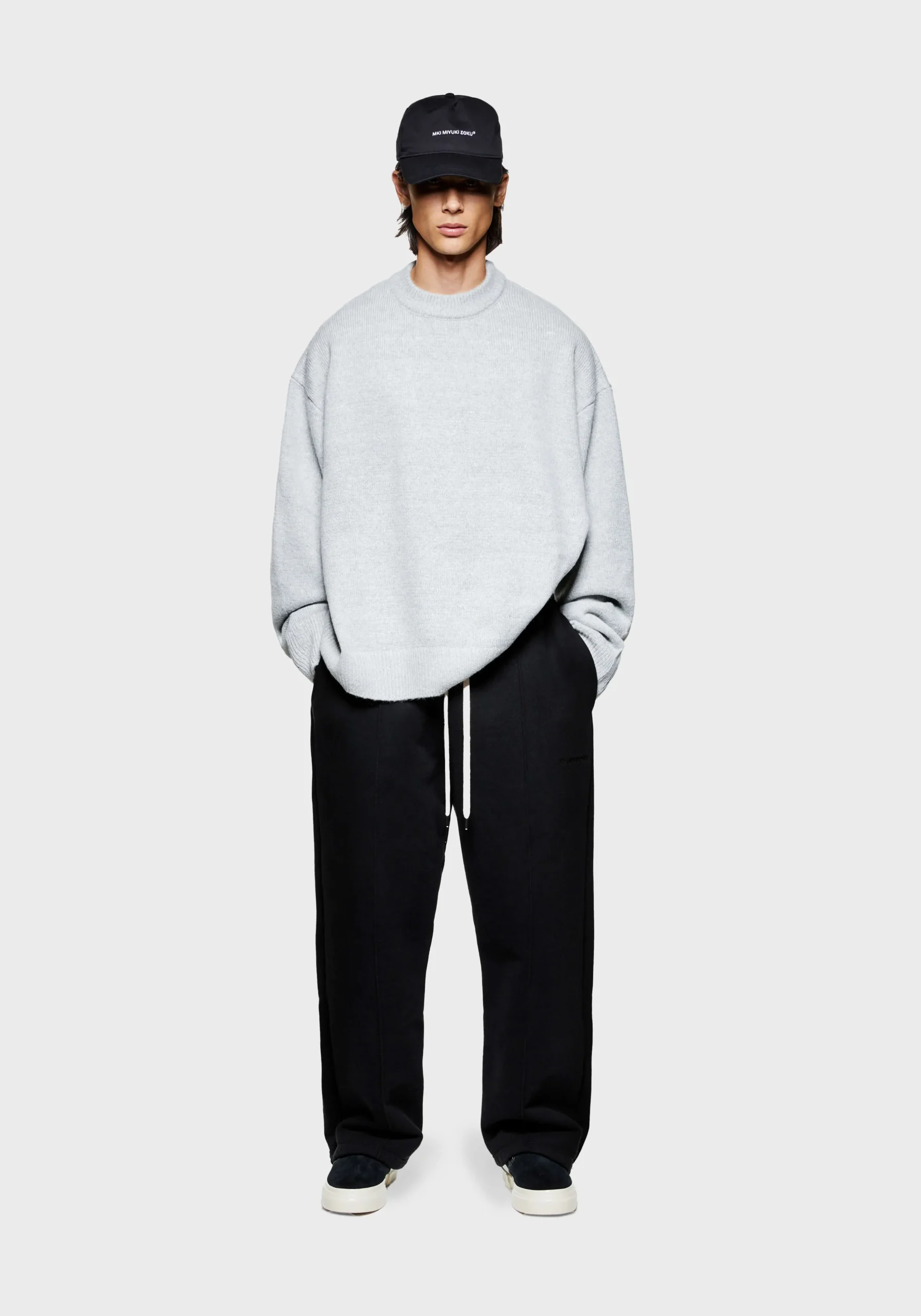 MKI MOHAIR BLEND KNIT CREWNECK
