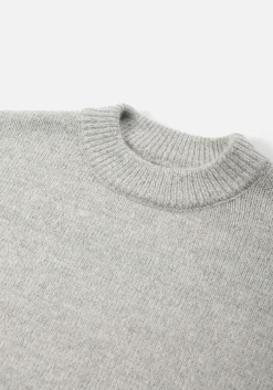 MKI MOHAIR BLEND KNIT CREWNECK