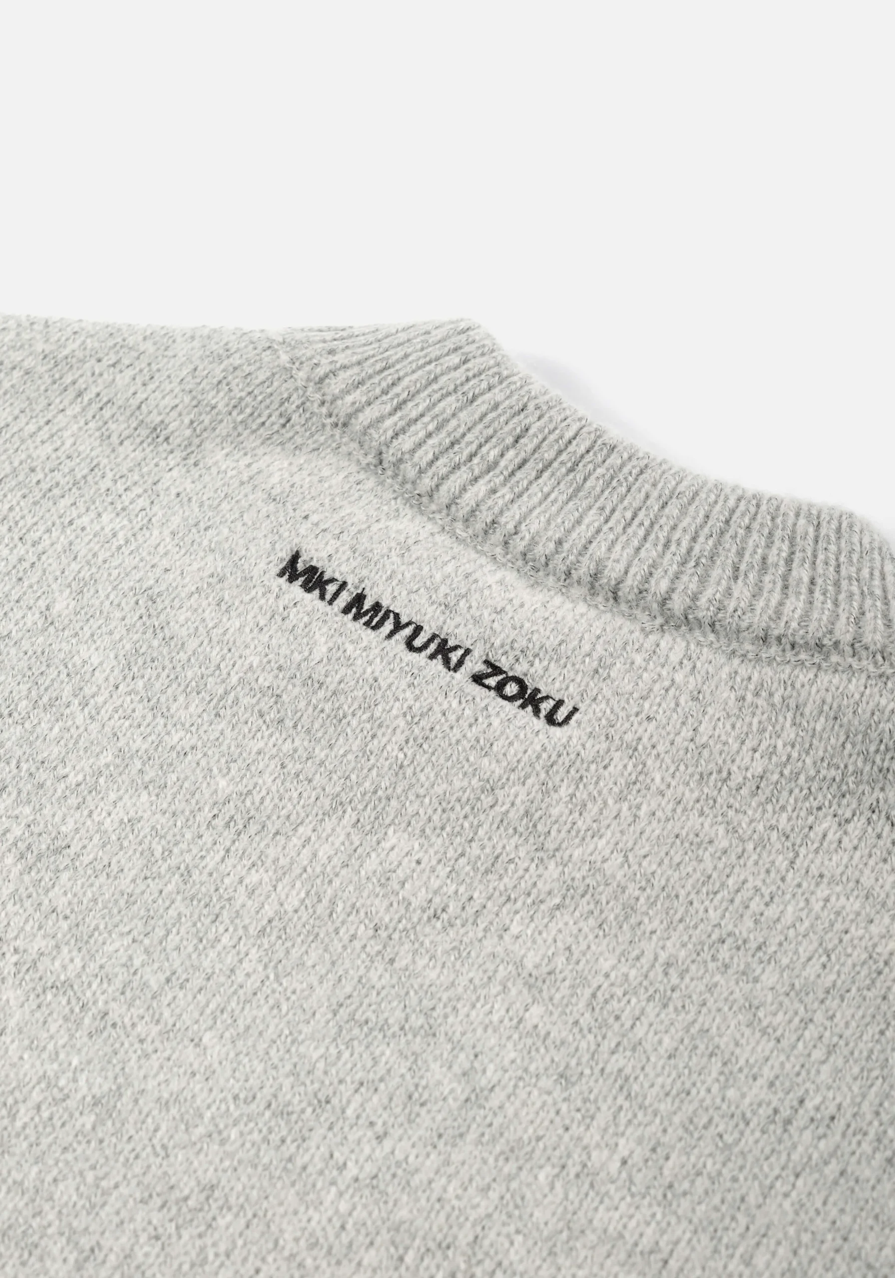 MKI MOHAIR BLEND KNIT CREWNECK