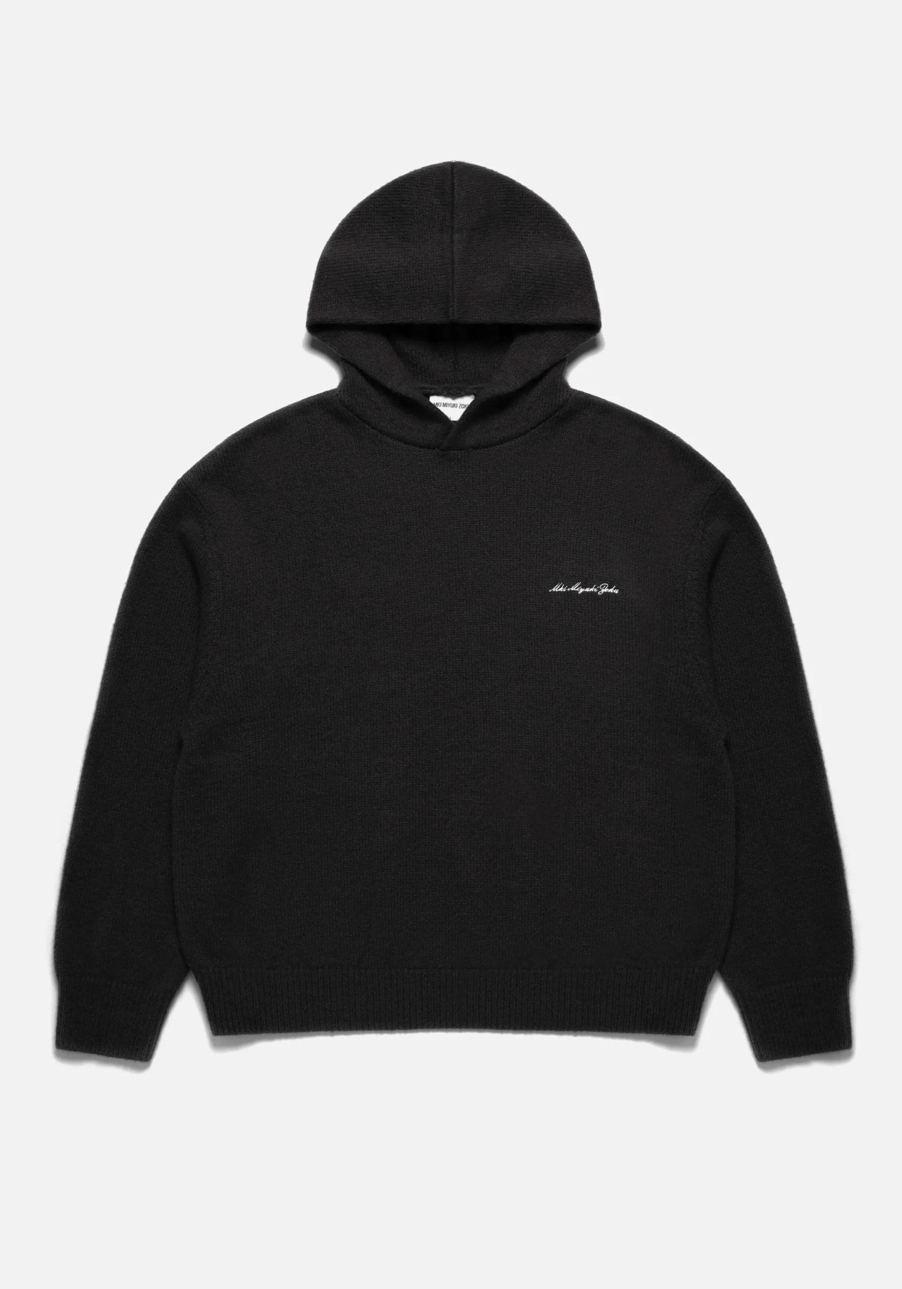MKI MOHAIR BLEND KNIT HOODY