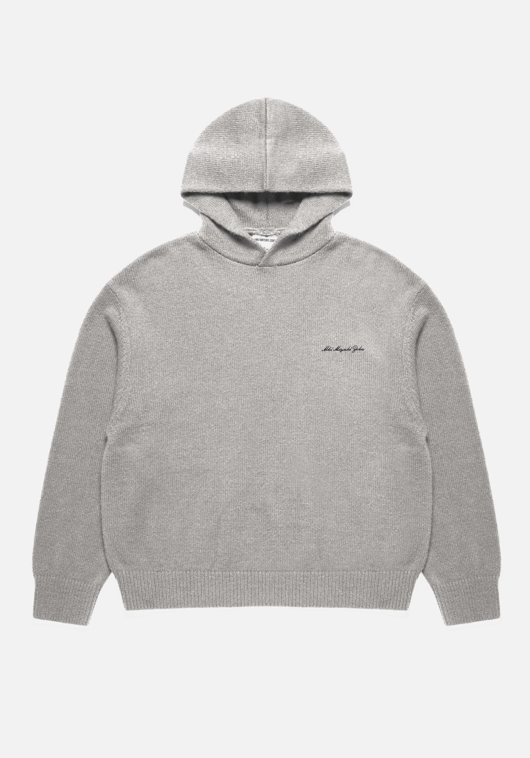 MKI MOHAIR BLEND KNIT HOODY