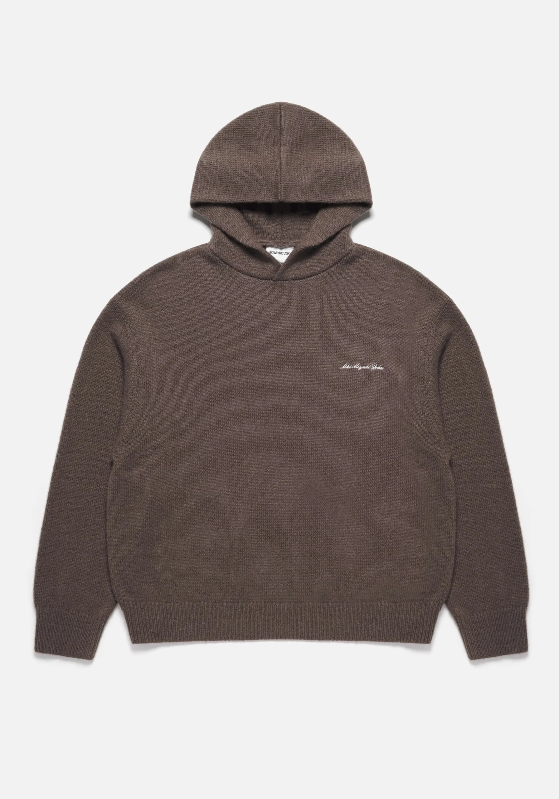 MKI MOHAIR BLEND KNIT HOODY