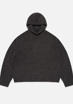 MKI MOHAIR BLEND KNIT HOODY