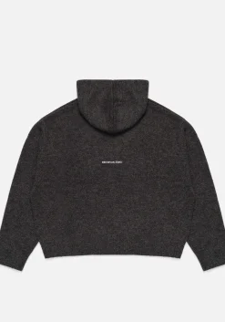 MKI MOHAIR BLEND KNIT HOODY