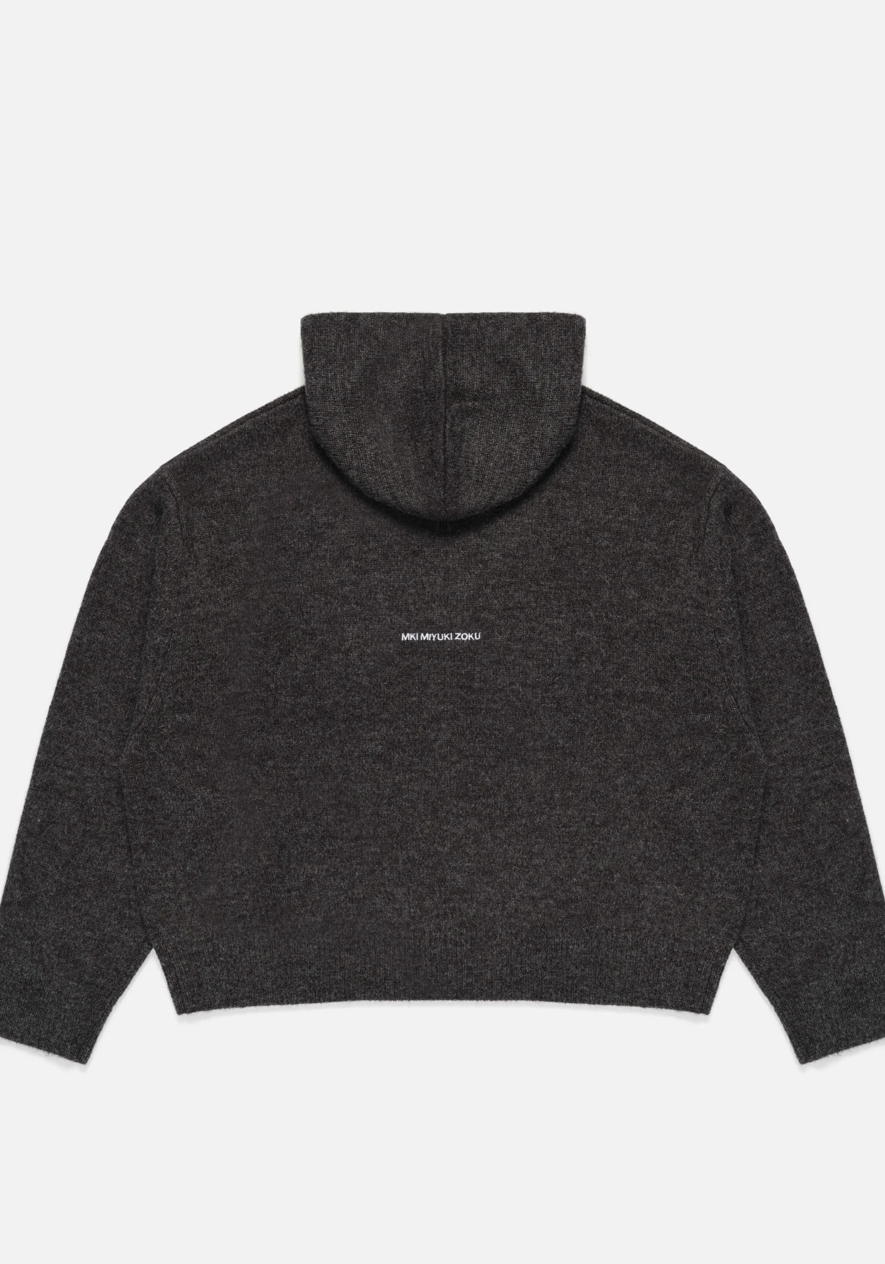 MKI MOHAIR BLEND KNIT HOODY