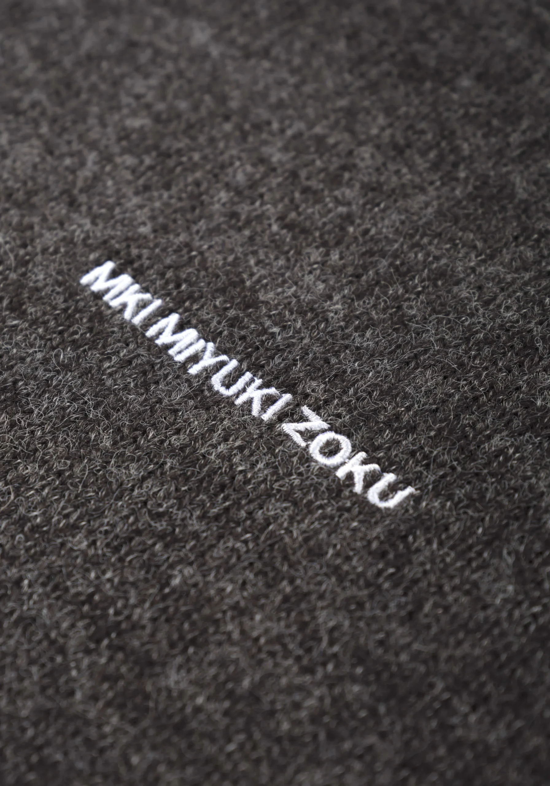 MKI MOHAIR BLEND KNIT HOODY