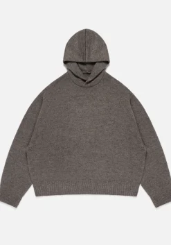 MKI MOHAIR BLEND KNIT HOODY