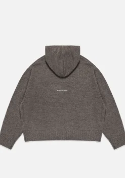 MKI MOHAIR BLEND KNIT HOODY