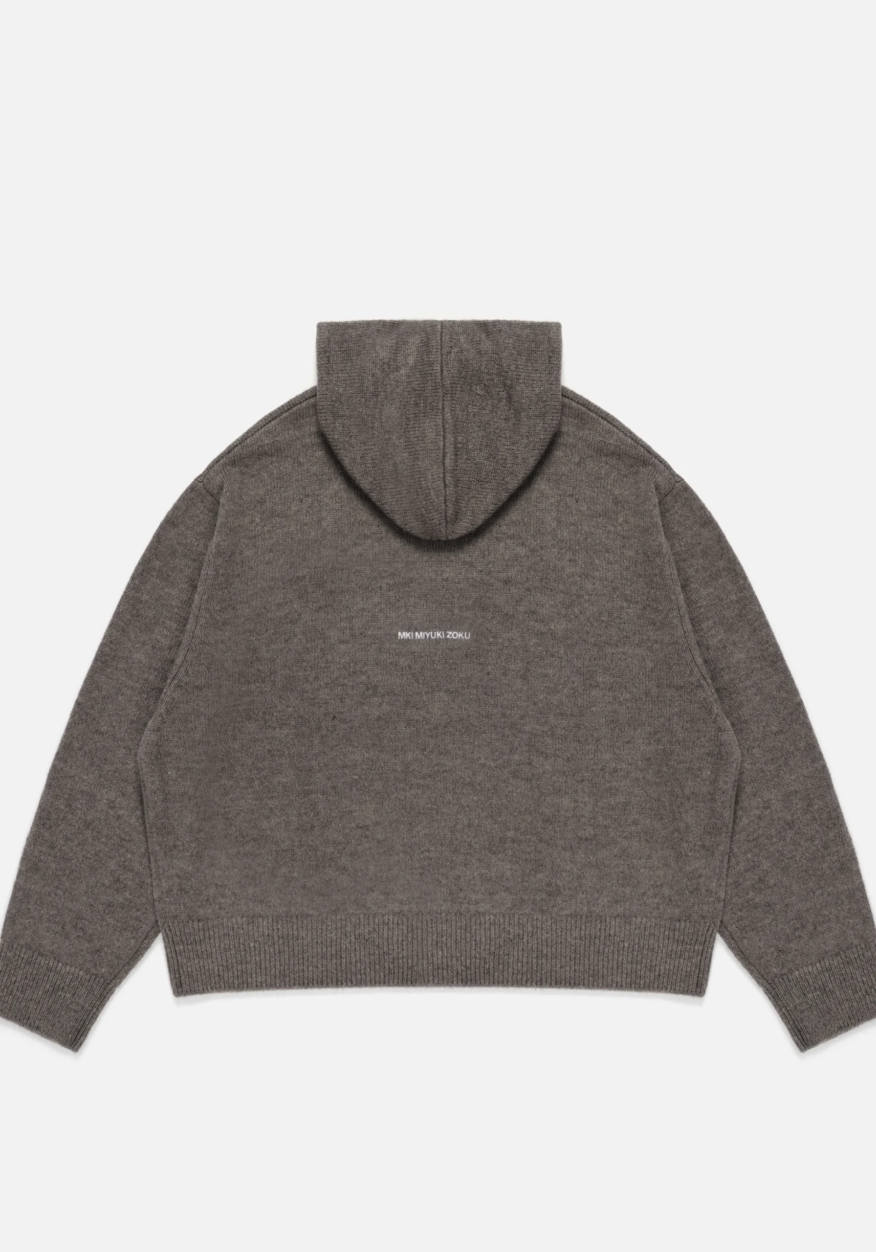 MKI MOHAIR BLEND KNIT HOODY