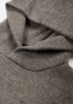 MKI MOHAIR BLEND KNIT HOODY