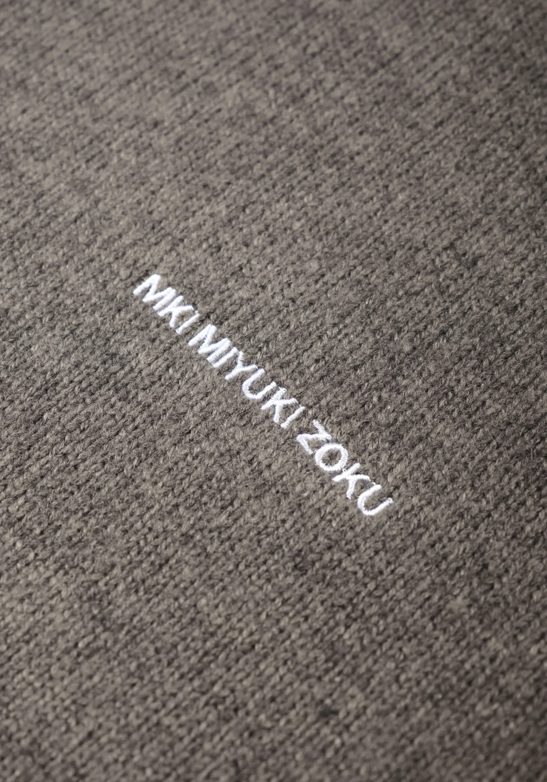 MKI MOHAIR BLEND KNIT HOODY