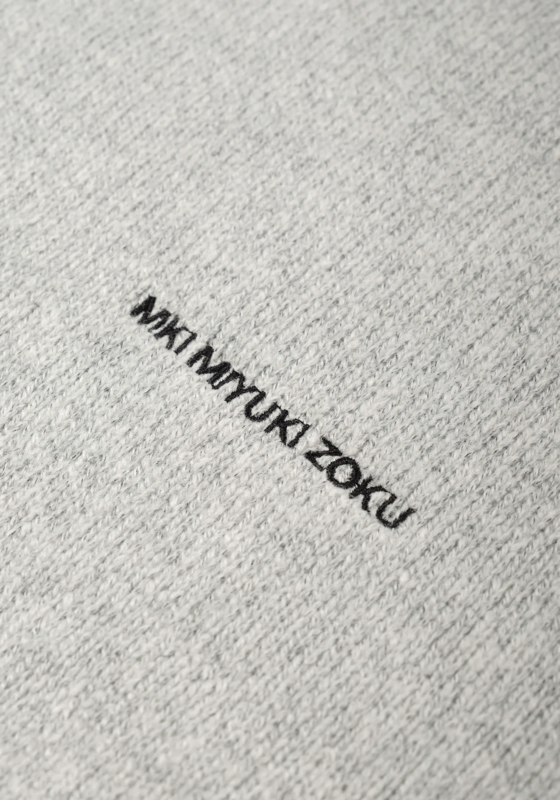 MKI MOHAIR BLEND KNIT HOODY