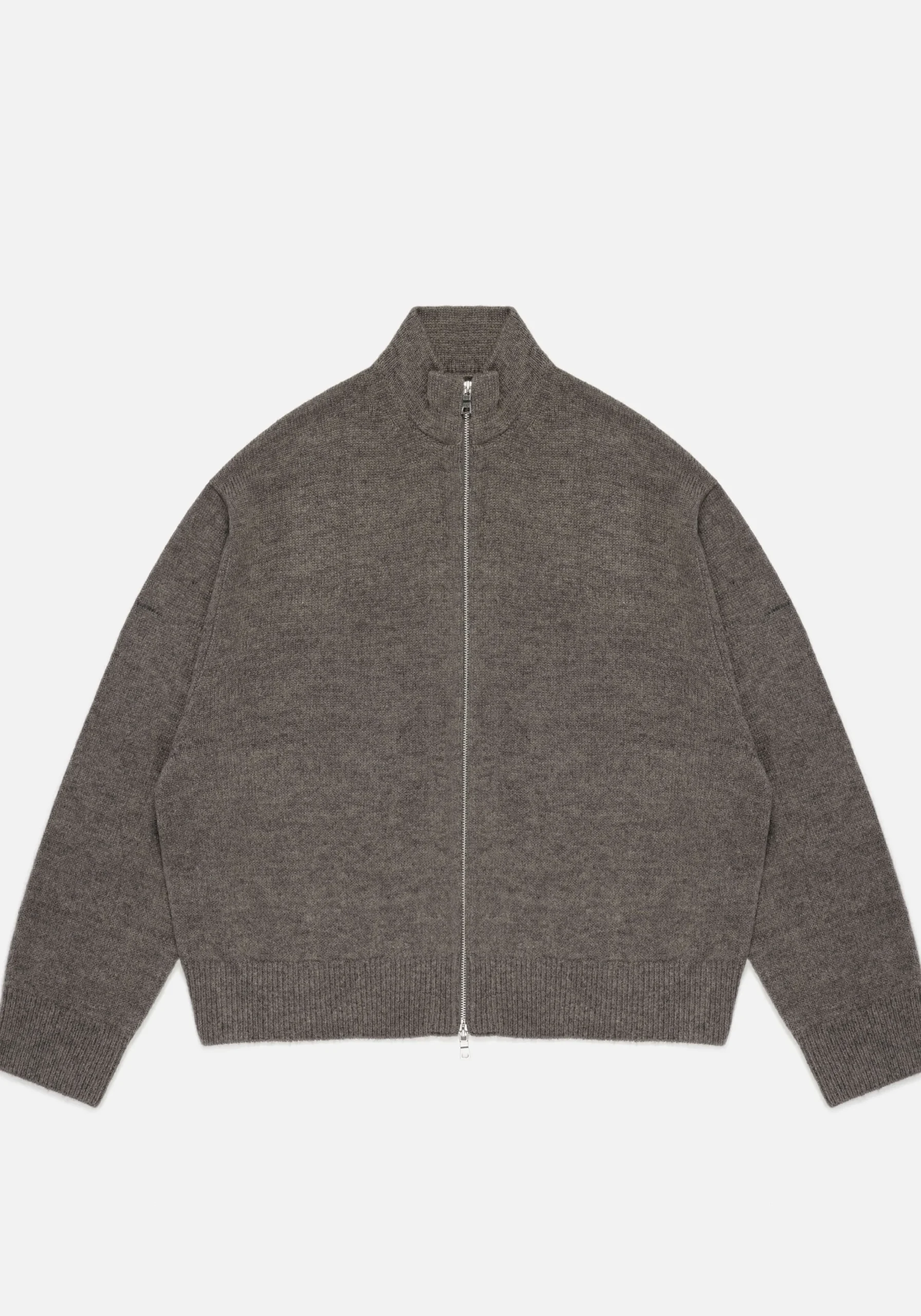 MKI MOHAIR BLEND KNIT TRACK JACKET