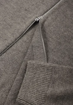 MKI MOHAIR BLEND KNIT TRACK JACKET