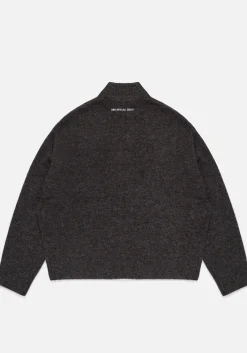 MKI MOHAIR BLEND KNIT TRACK JACKET