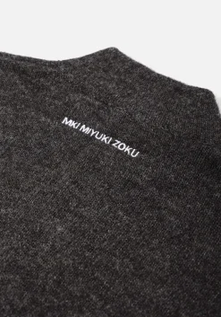 MKI MOHAIR BLEND KNIT TRACK JACKET