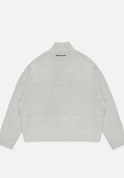 MKI MOHAIR BLEND KNIT TRACK JACKET