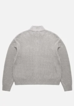 MKI MOHAIR BLEND KNIT TRACK JACKET