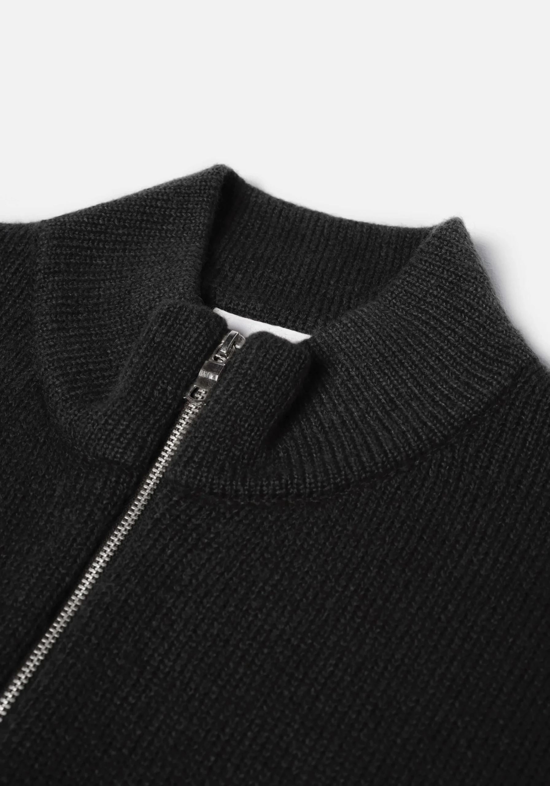 MKI MOHAIR BLEND KNIT TRACK JACKET
