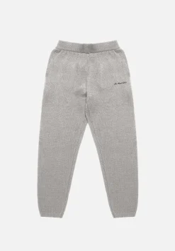MKI MOHAIR BLEND KNIT TROUSERS