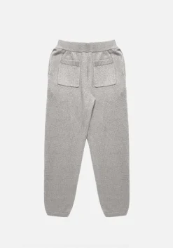 MKI MOHAIR BLEND KNIT TROUSERS