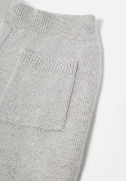 MKI MOHAIR BLEND KNIT TROUSERS