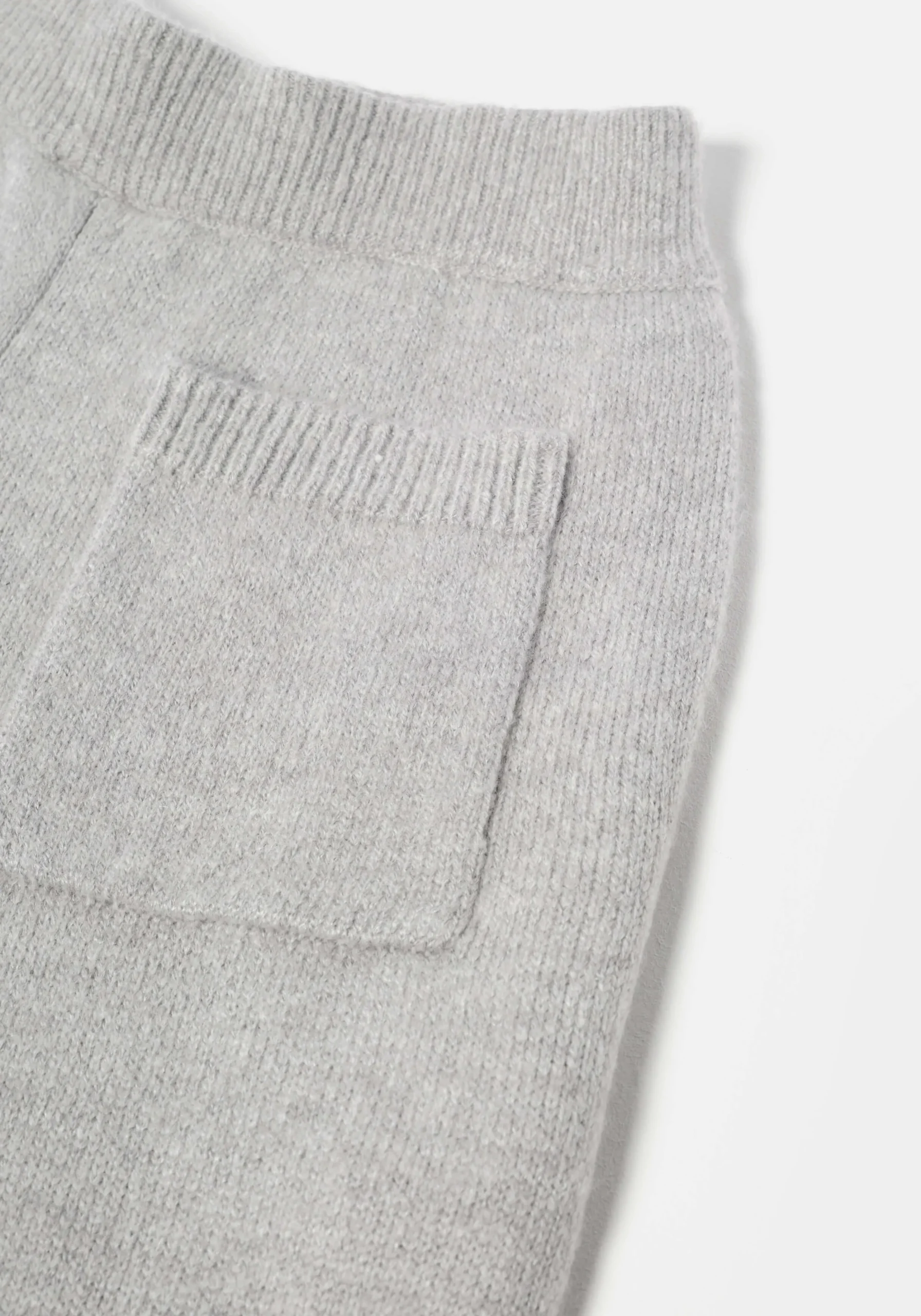 MKI MOHAIR BLEND KNIT TROUSERS