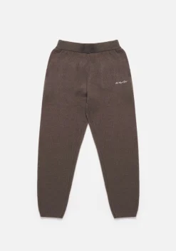 MKI MOHAIR BLEND KNIT TROUSERS