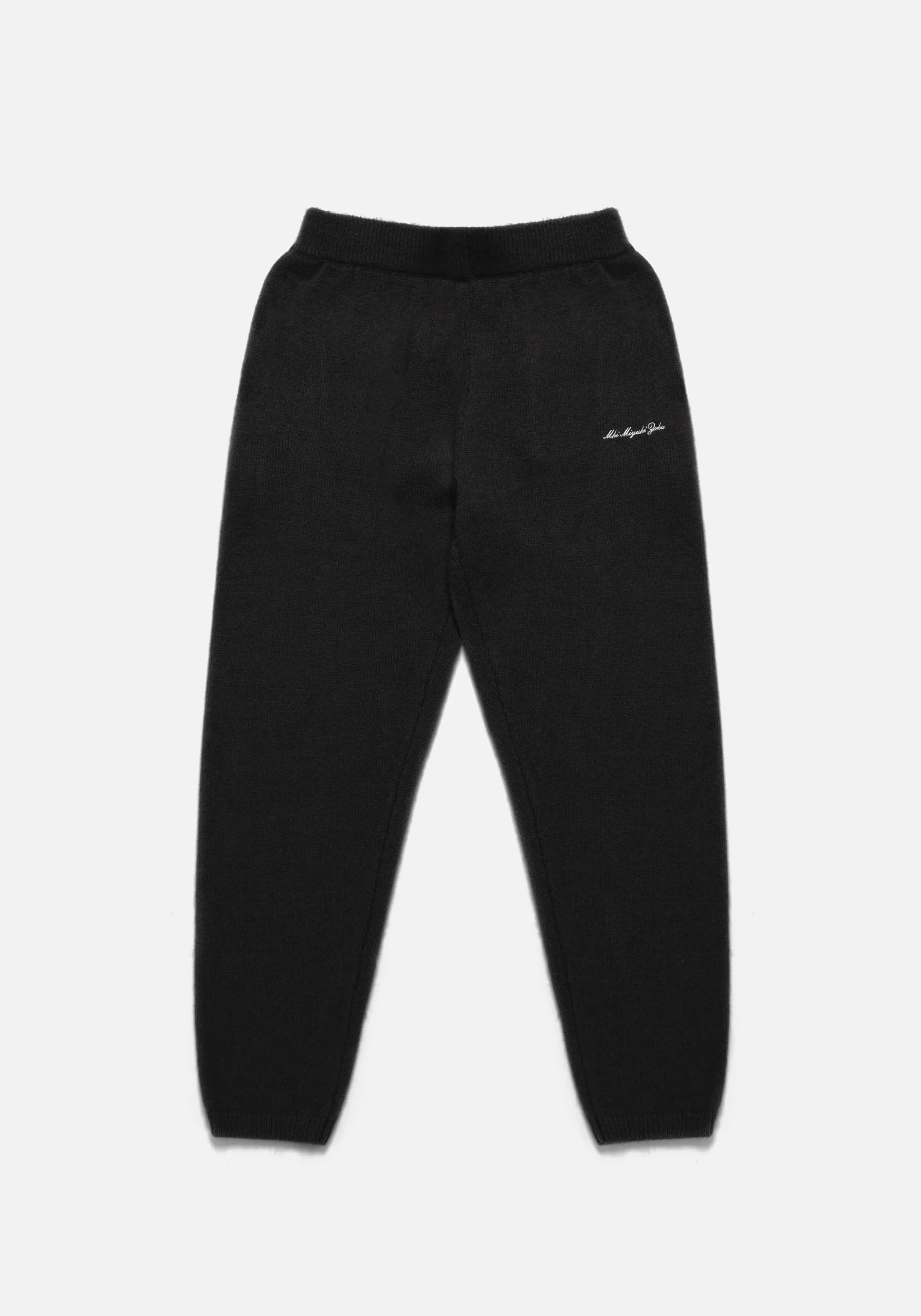 MKI MOHAIR BLEND KNIT TROUSERS