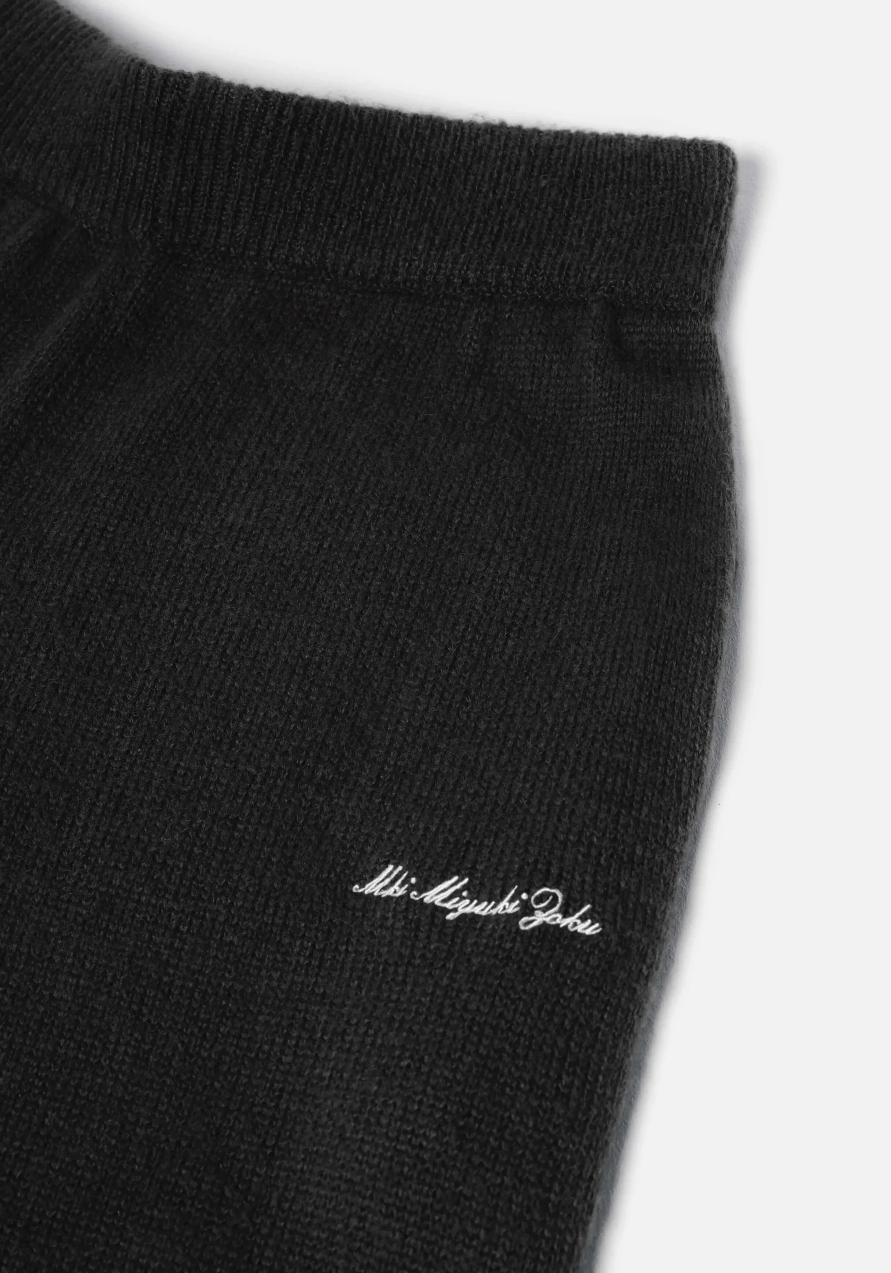 MKI MOHAIR BLEND KNIT TROUSERS