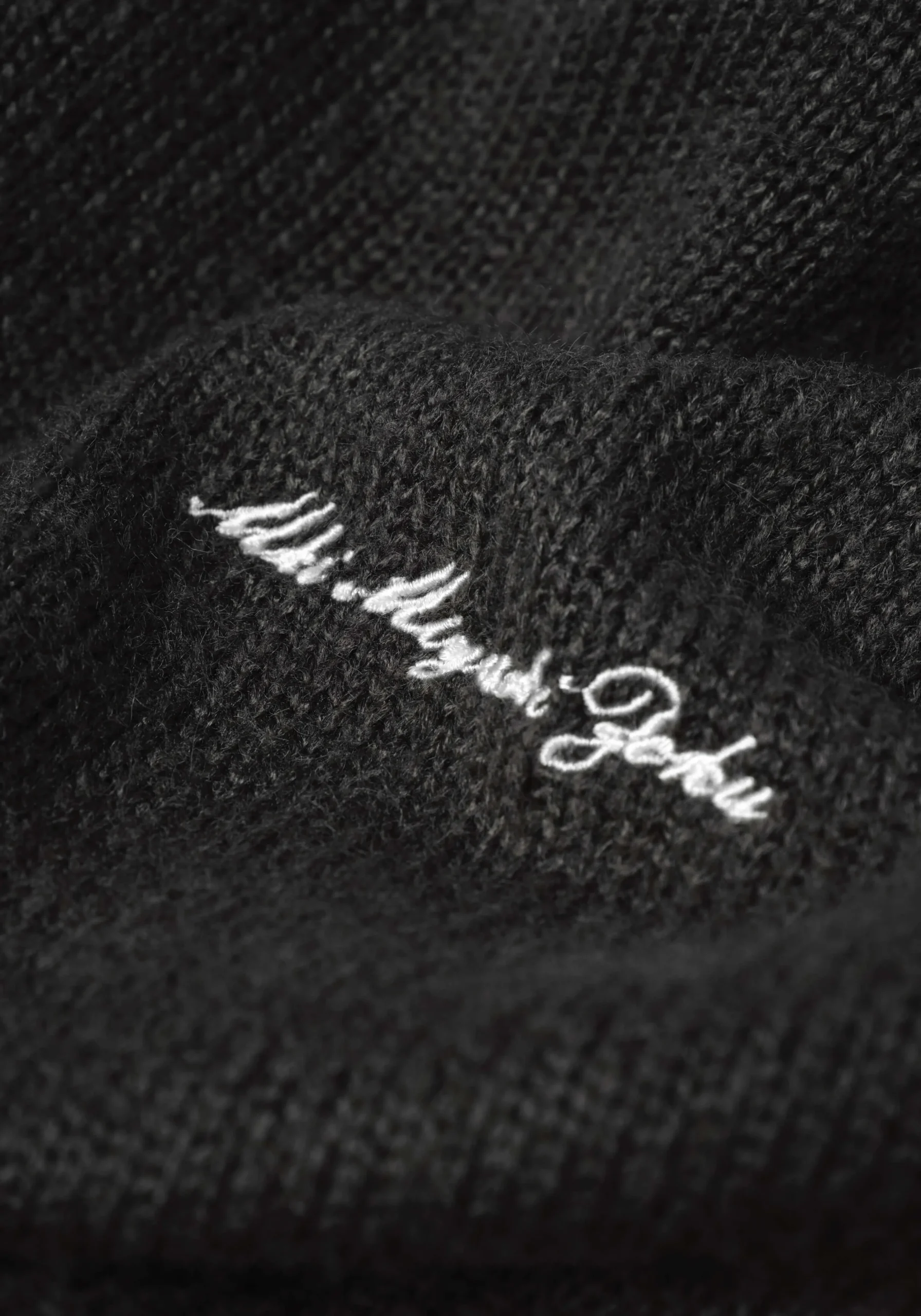 MKI MOHAIR BLEND KNIT TROUSERS