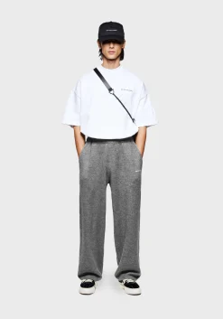 MKI MOHAIR BLEND KNIT WIDE LEG JOGGERS