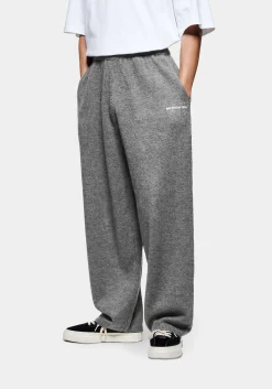 MKI MOHAIR BLEND KNIT WIDE LEG JOGGERS