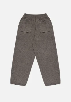 MKI MOHAIR BLEND KNIT WIDE LEG JOGGERS