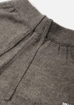 MKI MOHAIR BLEND KNIT WIDE LEG JOGGERS