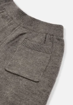 MKI MOHAIR BLEND KNIT WIDE LEG JOGGERS