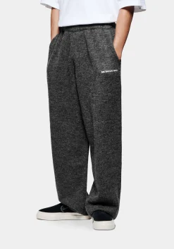 MKI MOHAIR BLEND KNIT WIDE LEG JOGGERS