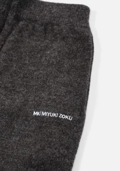 MKI MOHAIR BLEND KNIT WIDE LEG JOGGERS