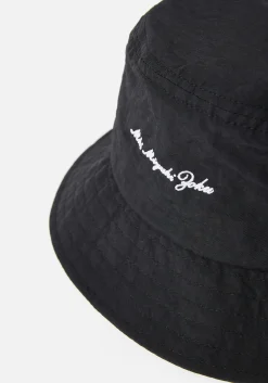 MKI NYLON SCRIPT BUCKET HAT