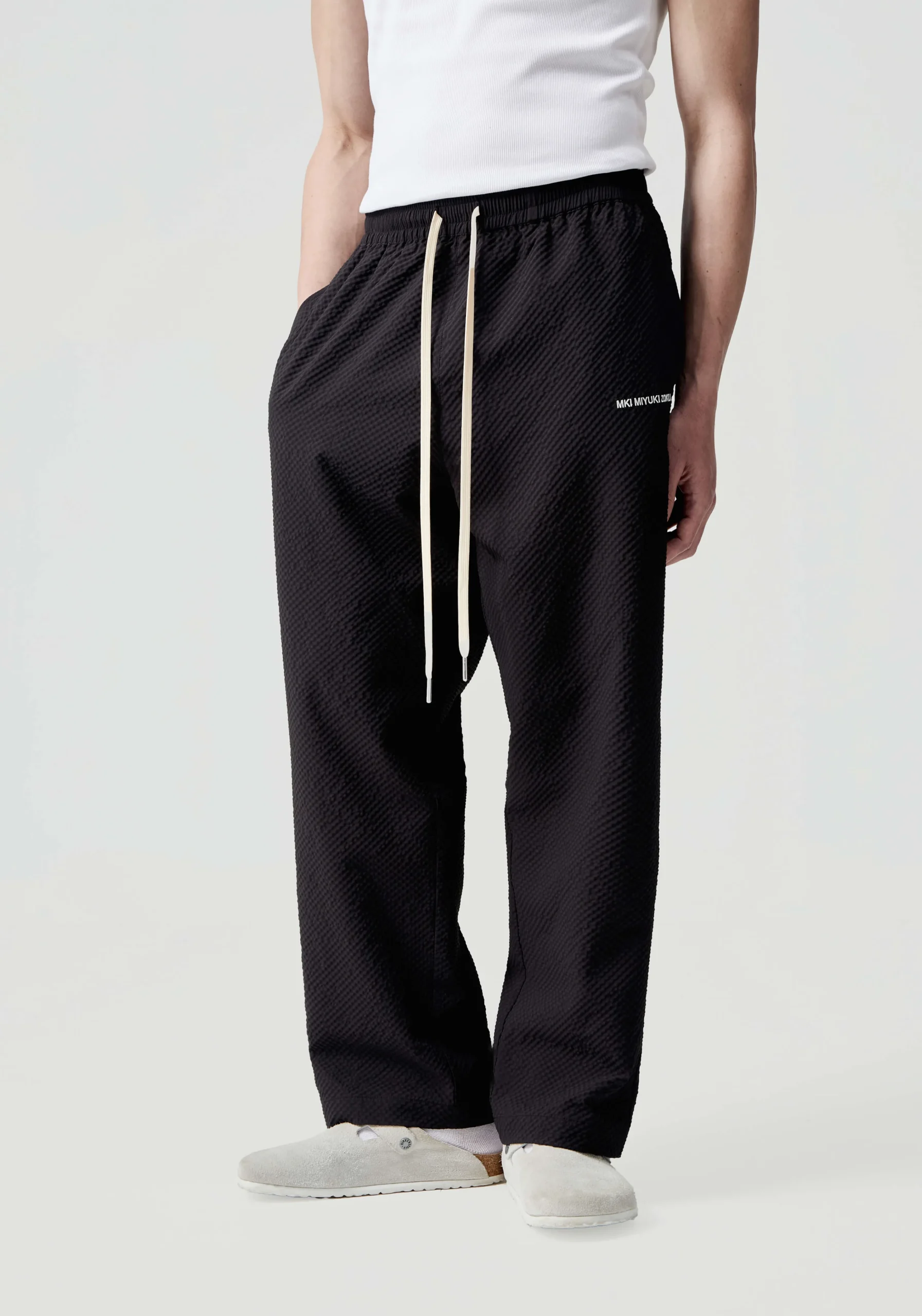MKI SEERSUCKER TROUSERS