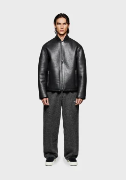 MKI SHEARLING BOMBER